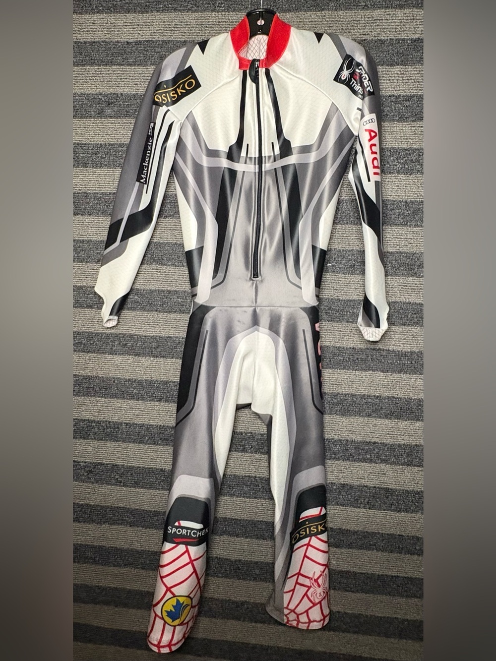 Spyder Team Canada Competition Ski Team Racing Skin Suit Men’s Large